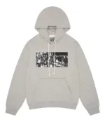 Denim Tears Brand Grey Entertainment Logo Hoodie